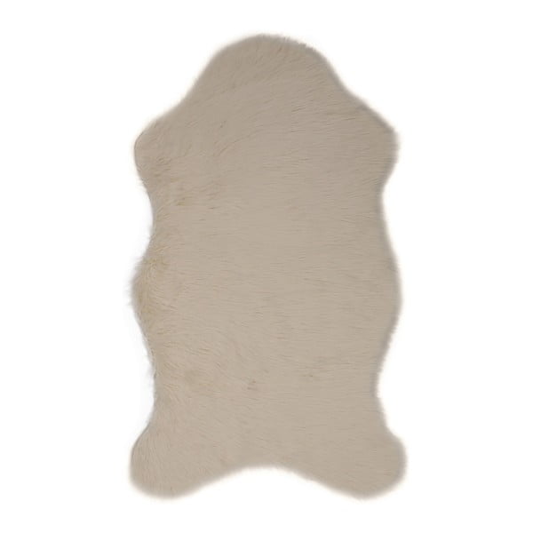 Pelus Cream krémszínű műszőrme szőnyeg, 90 x 150 cm