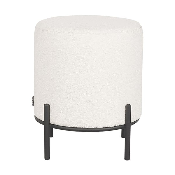 Fehér buklé puff Troy – LABEL51-image-2