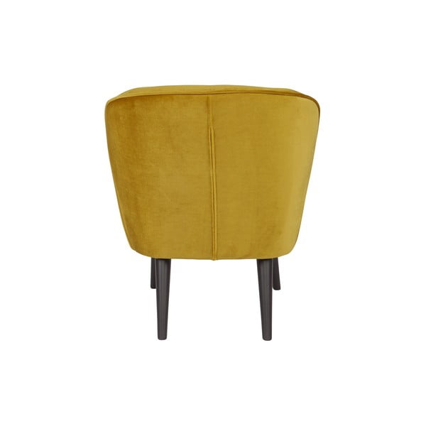 Sara mustársárga fotel - WOOOD-image-4