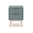 Szürkészöld éjjeliszekrény Pisco – Marckeric