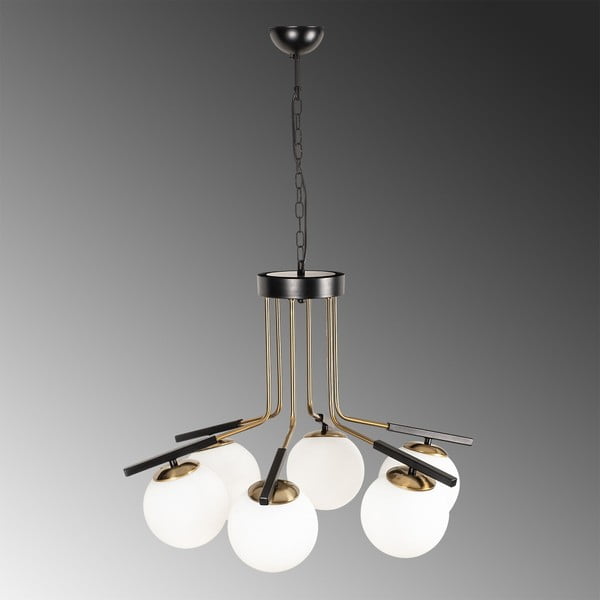 Amalia fekete fém függőlámpa - Opviq lights-image-1