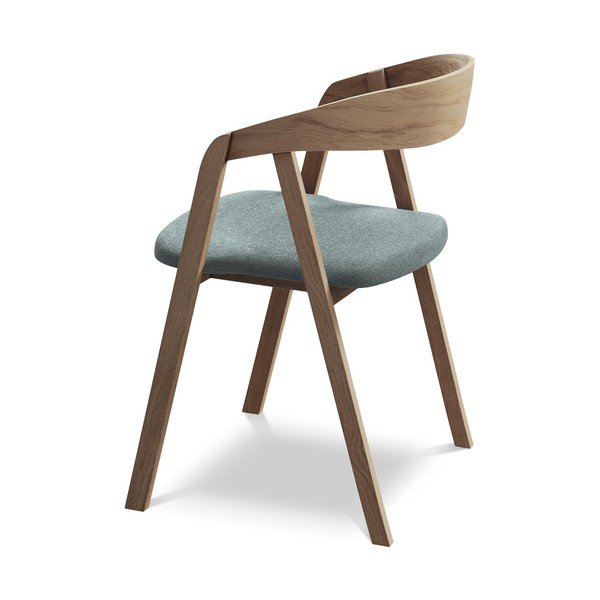 Kék tömörfa étkezőfotel Erika – Makamii-image-3