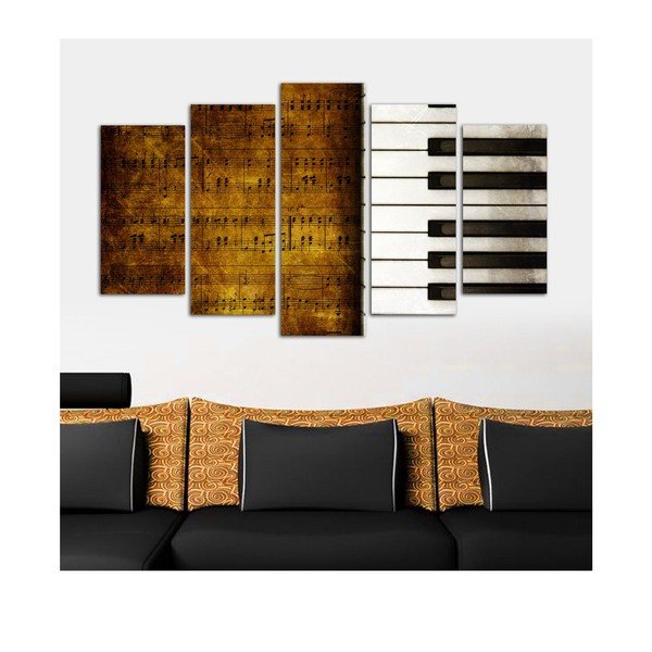 Piano többrészes kép, 110 x 60 cm-image-1