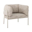 Szürkésbézs fotel Karel – Bloomingville