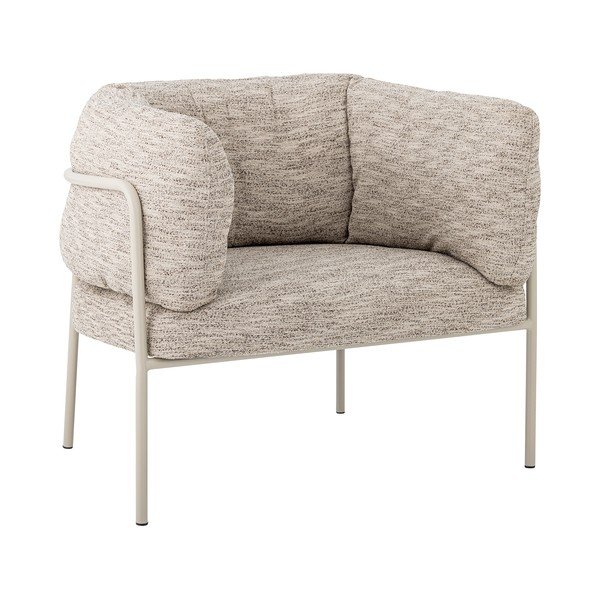 Szürkésbézs fotel Karel – Bloomingville