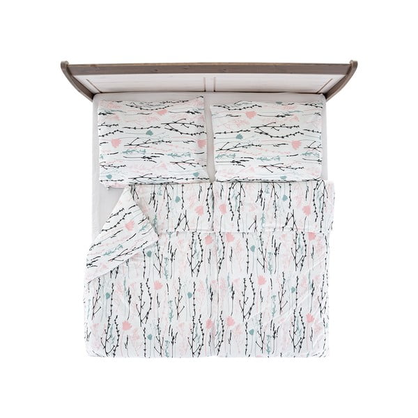 Fehér egyszemélyes krepp ágyneműhuzat 140x200 cm Top Class – B.E.S.-image-2