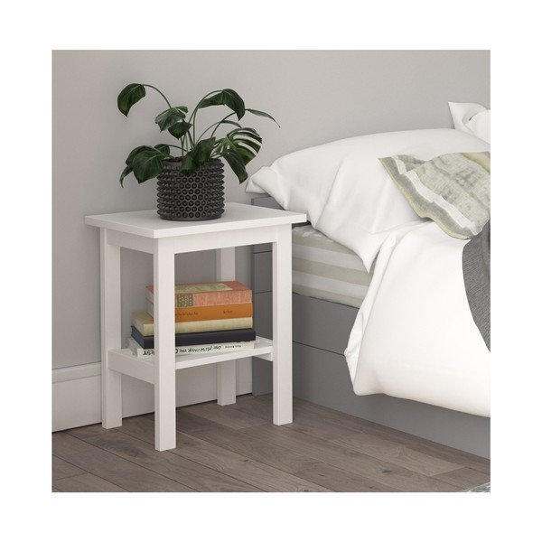 Trento fehér éjjeliszekrény - Støraa-image-1