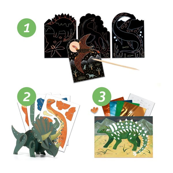 Dinoszauruszok kreatív szett - Djeco-image-3