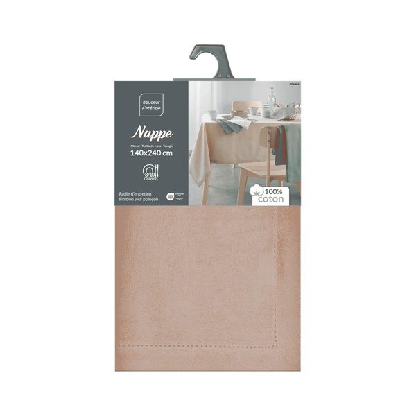 Pamut asztalterítő 140x240 cm Charline – douceur d'intérieur
