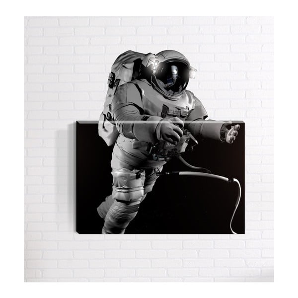 Astronaut 3D fali kép, 40 x 60 cm - Mosticx