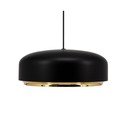 Fekete LED függőlámpa fém búrával ø 40 cm Hazel medium – UMAGE