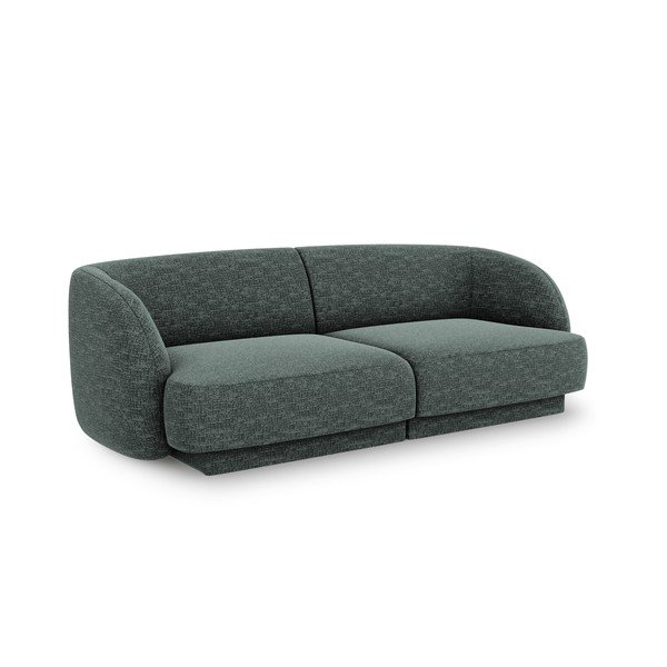 Sötétzöld kanapé 184 cm Miley – Micadoni Home-image-2
