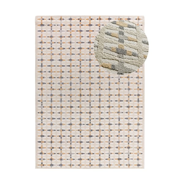 Elefántcsont színű szőnyeg 133x190 cm Baresa – Universal