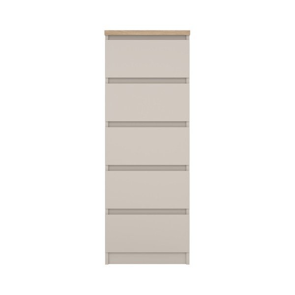 Krémszínű komód 40x111x50 cm Naia – Tvilum-image-2