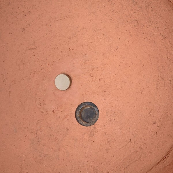 Karlina 2 db terrakotta virágcserép alátéttel - Kave Home-image-2