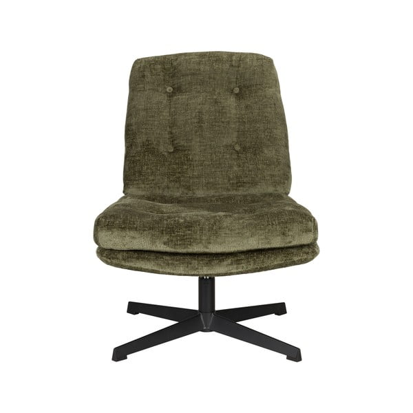 Zöld forgó fotel Kai – White Label-image-1