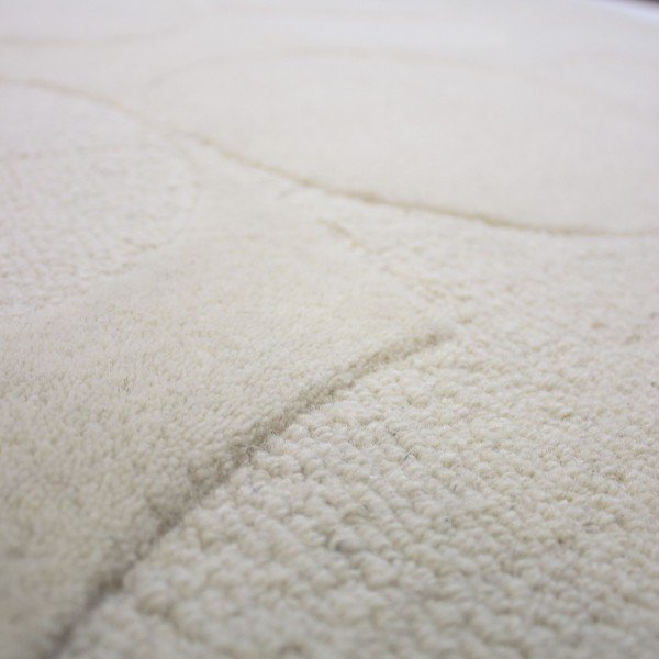 Elefántcsont színű kézi szövésű gyapjú szőnyeg 160x230 cm Gigi – Flair Rugs-image-2