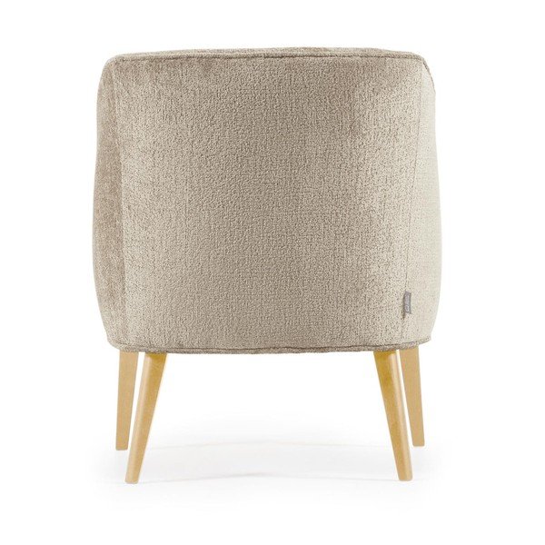 Bézs fotel Bobly - Kave Home-image-4