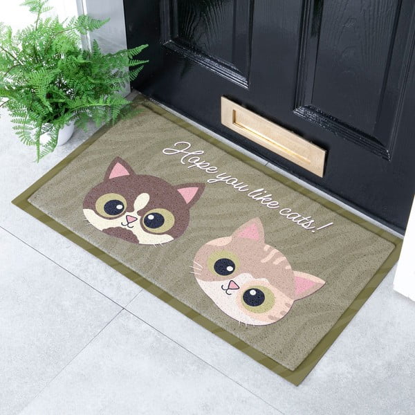 Lábtörlő 40x70 cm Hope You Like Cats – Artsy Doormats-image-1