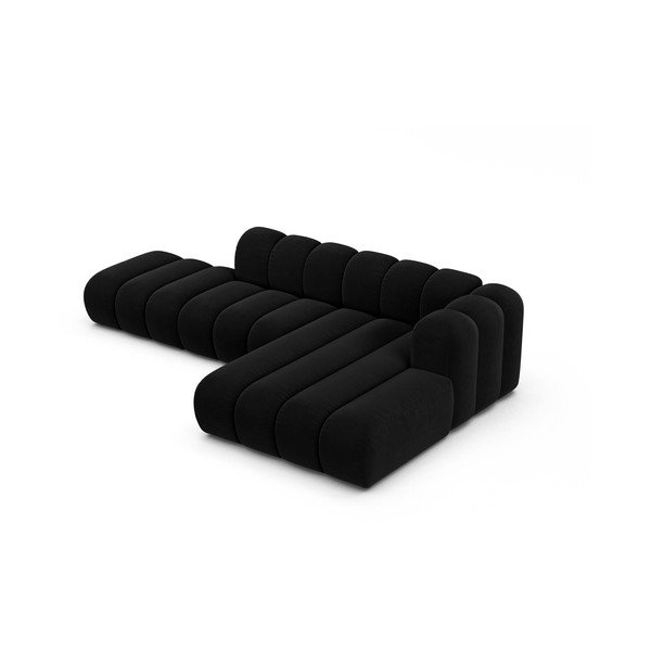 Antracitszürke sarokkanapé (jobb oldali) Lupine – Micadoni Home-image-2