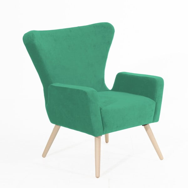 Luigi zöld fotel - Max Winzer