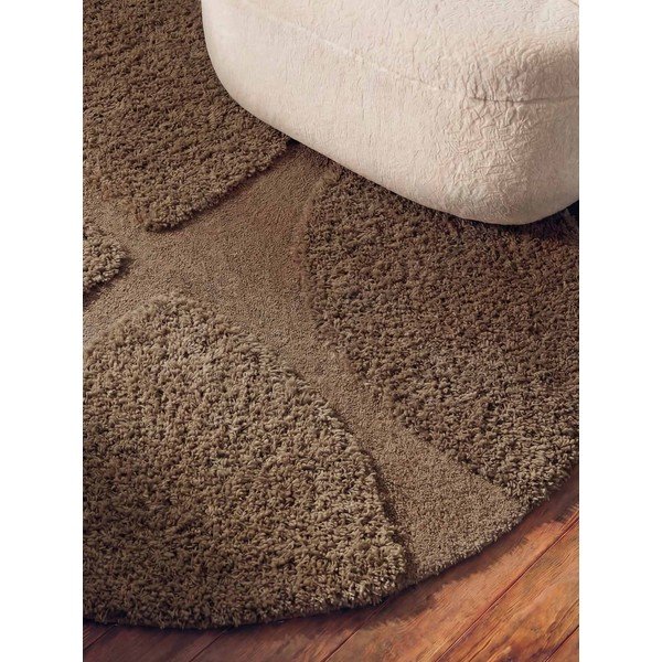 Barna kézi szövésű kerek szőnyeg ø 160 cm Lambeth Jasper – Ted Baker-image-3