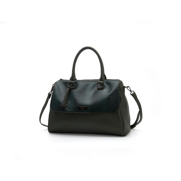 Begonia sötétzöld műbőr kézitáska - Infinitif-image-3