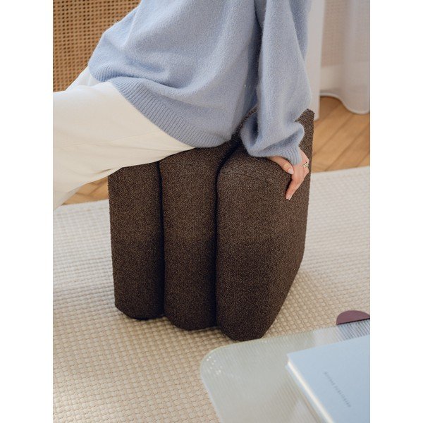 Barna buklé puff Radd – noo.ma-image-2