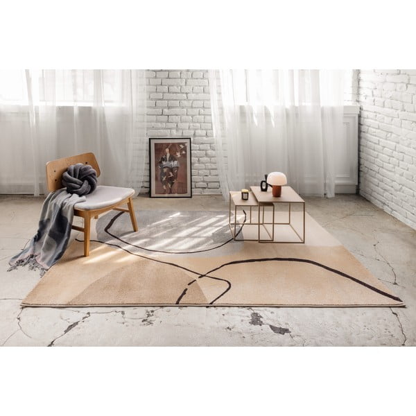 Bézs szőnyeg 120x180 cm Abstracta – Universal-image-1