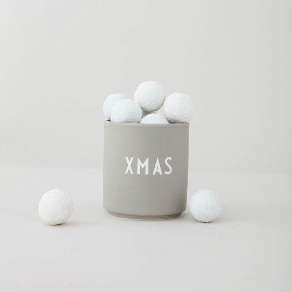 Favourite szürke műporcelán bögre, 0,25 l - Design Letters-image-3