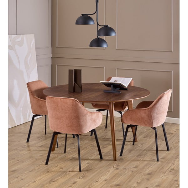 Kerek étkezőasztal ø 140 cm Roxby – Actona-image-1