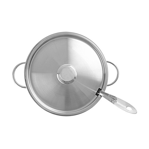 Ezüstszínű rozsdamentes acél tál ø 26 cm – Orion-image-2