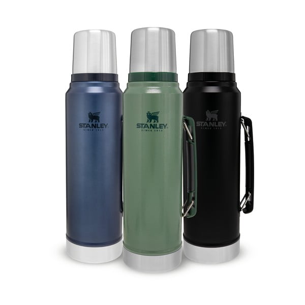 Zöld rozsdamentes acél termosz 1 l Legendary Classic Hammer Tone Green – Stanley-image-2