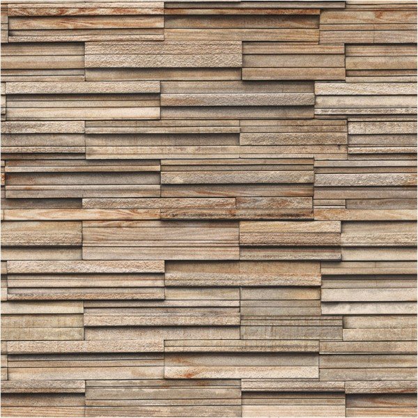 Arcachon Wood Veneer falmatrica, 40 x 40 cm - Ambiance-image-2