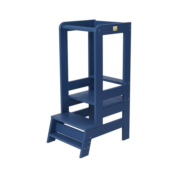 Kék borovi fenyő tanulótorony Montessori – Meowbaby