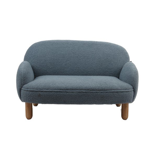 Bézs buklé gyerek kanapé 89 cm Rocky – Vipack