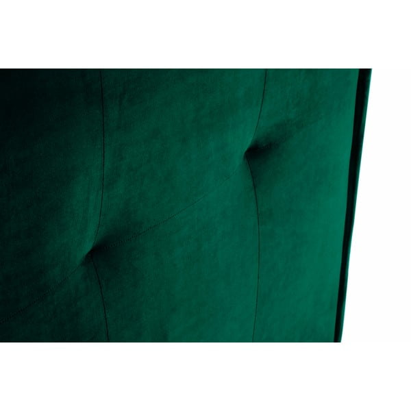 Sötétzöld ágytámla 160x120 cm Monica – Milo Casa-image-3