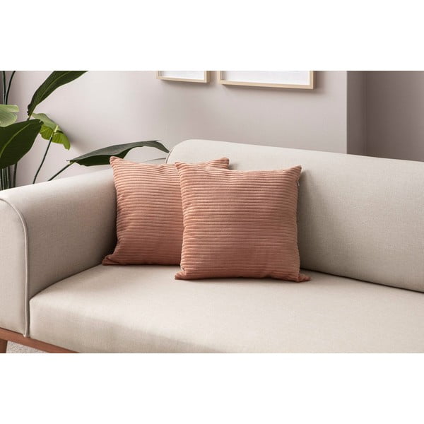 Kordbársony párnahuzat szett 2 db-os 43x43 cm – Mioli Decor-image-1