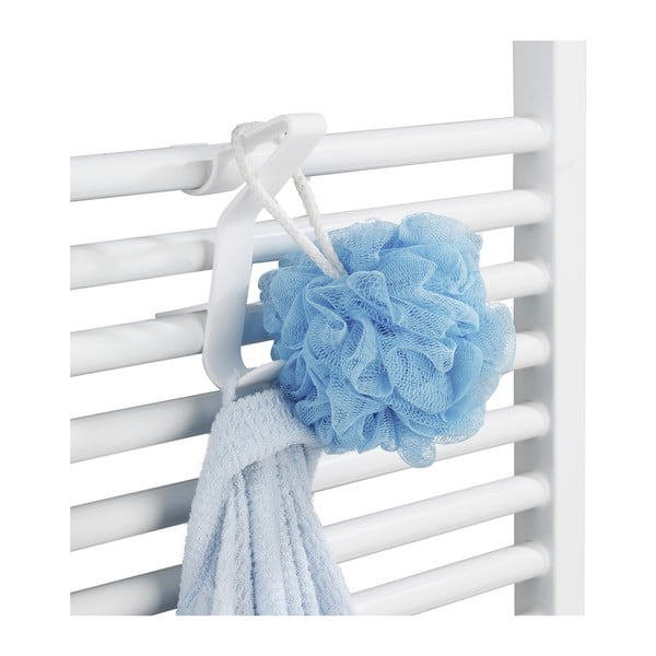 Fehér függő műanyag akasztó szett 3 db-os – Maximex-image-2