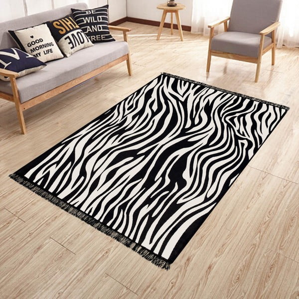 Doube Sided Rug Zebra kétoldalas mosható szőnyeg, 160 x 250 cm - Kate Louise