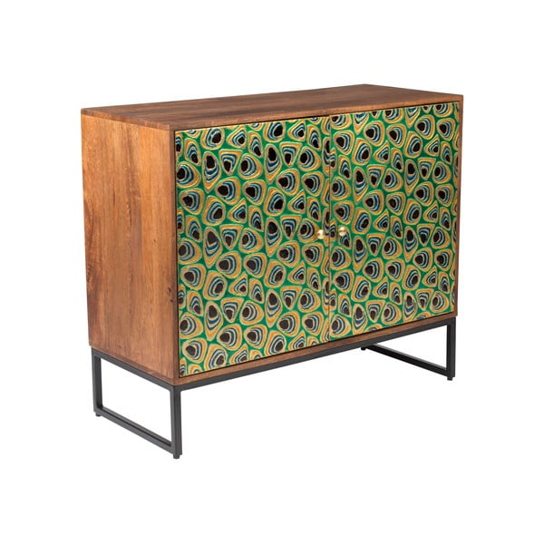 Mangófa szekrény 95x80 cm Meena – Dutchbone-image-2