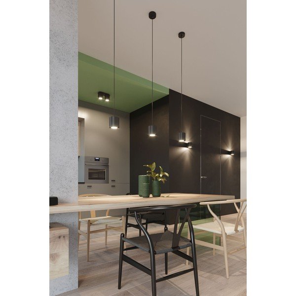 Roda fekete falilámpa - Sollux-image-1