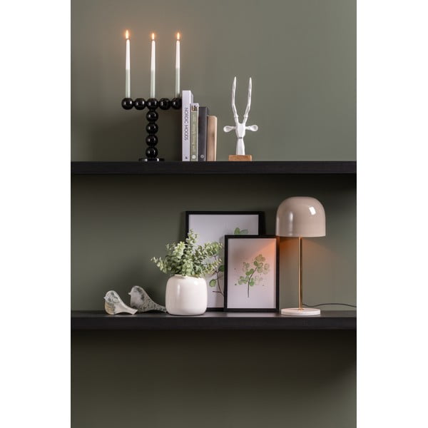 Krémszínű asztali lámpa fém búrával (magasság 50 cm) Manta – Leitmotiv-image-2