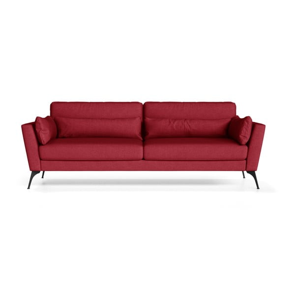 SUSAN piros háromszemélyes kanapé - Marie Claire