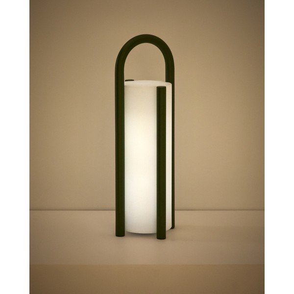 USB LED hordozható kültéri lámpa ø 16 cm Leros – Kave Home-image-2