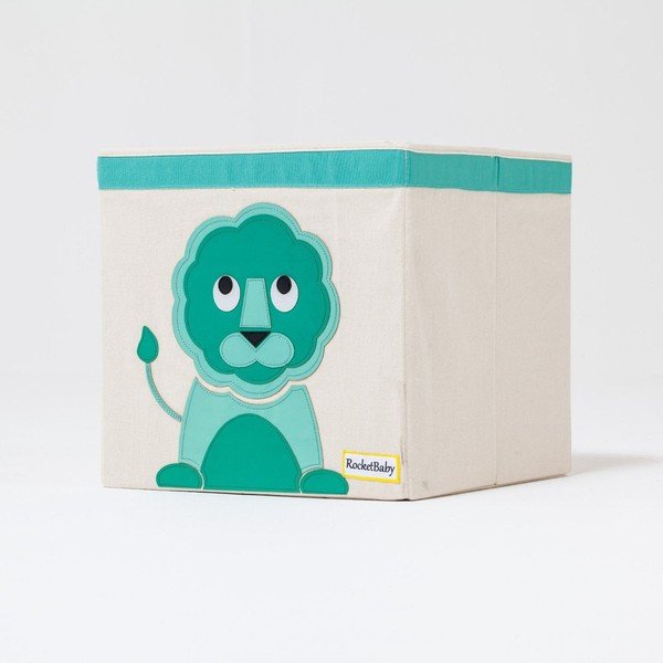 Textil gyerek tárolódoboz Eddy the Lion - Rocket Baby-image-4