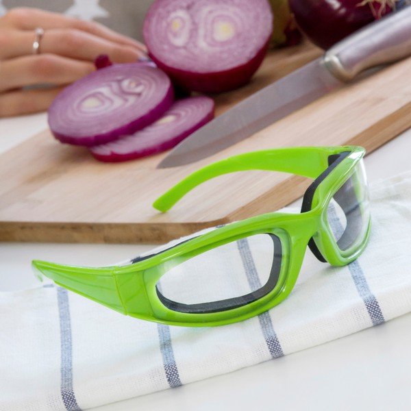 Zöld védőszemüveg hagymaszeleteléshez - InnovaGoods-image-3
