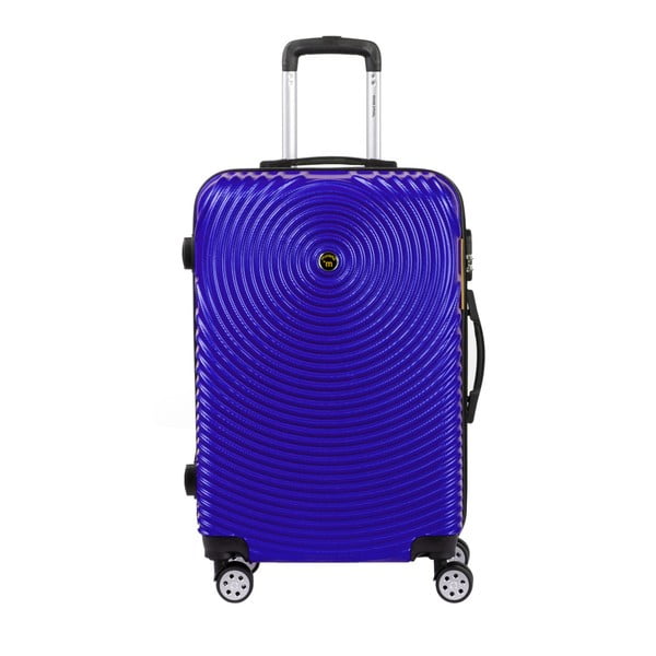 Traveller lila kerekes bőrönd, 65 x 40 cm - Murano