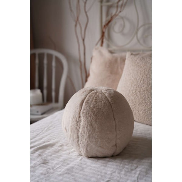 Mikroplüss díszpárna ø 25 cm Top – Mioli Decor-image-1