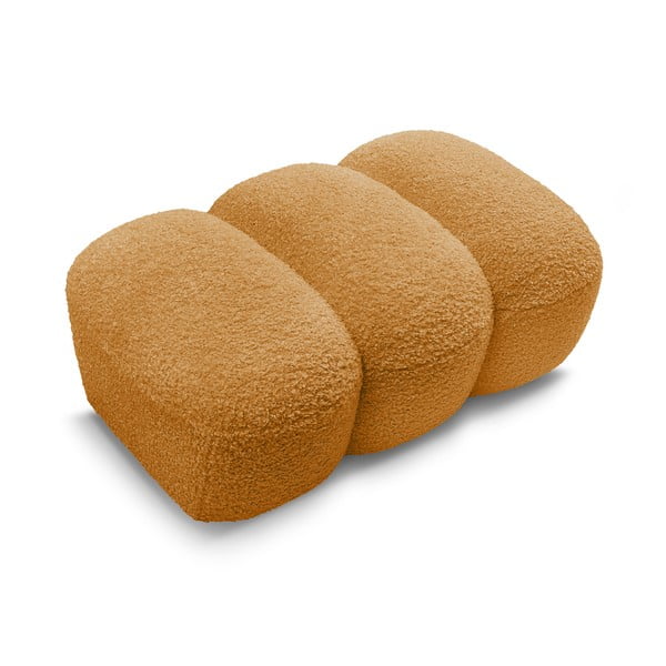 Mustársárga buklé lábtartó Hippolyte – Bobochic Paris-image-4